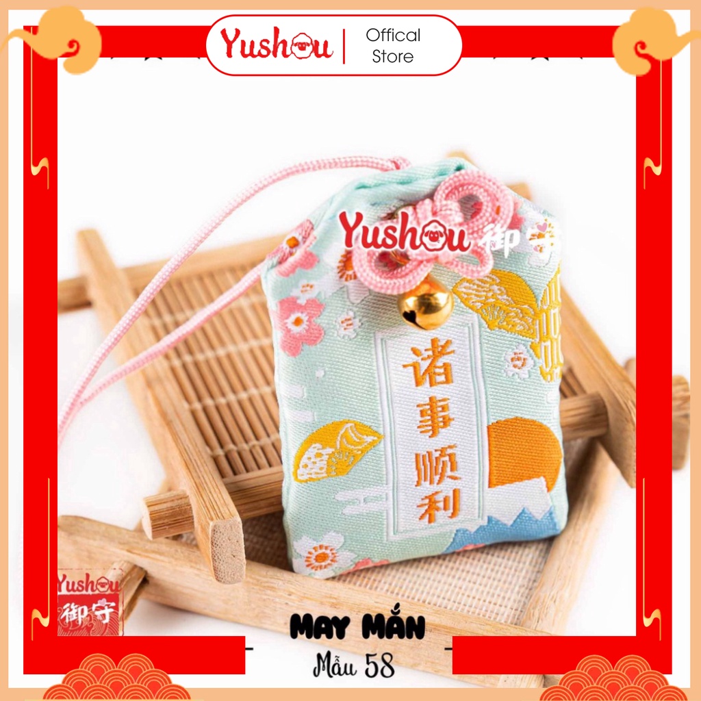 Túi Phước Yushou May Mắn - Mẫu 58 - Chư Sự Thuận Lợi, Có sẵn, Quà tặng ý nghĩa.