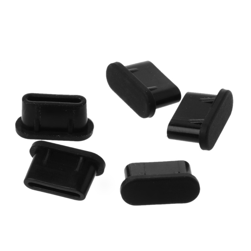 Set 5 Phụ Kiện Bảo Vệ Cổng Sạc Type-C Chống Bụi Bẩn Siêu Bền Tiện Dụng Dành Cho Điện Thoại