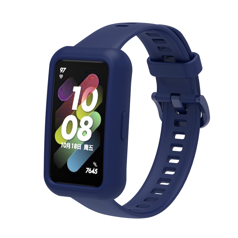 Ốp Lưng Viền Silicon Cho -huawei Band 7 / honor band 7 / honor band 6 / huawei band 6