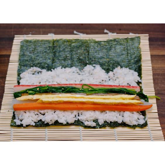 Gói 10 lá rong biển làm gimbab