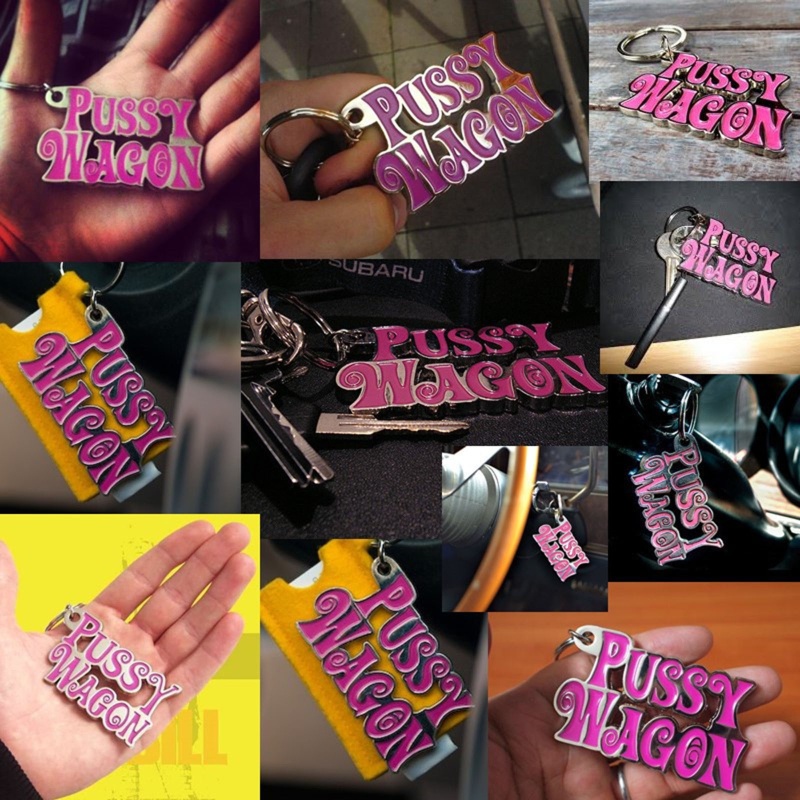 Móc Khóa Phim Kill Bill Series Pussy Wagon Penda Thời Trang Sáng Tạo