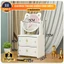 Kệ Mỹ Phẩm Bàn Trang Điểm Mini 2 Ngăn Kéo Tiện Lợi Kèm Gương Tai Mèo 4 Ngăn Sườn Dễ Thương , TÁP ĐẦU GIƯỜNG TRANG ĐIỂM