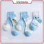 Set 5 tất vớ cao cổ dày thu đông cho bé trai bé gái sơ sinh 0-4 tuổi hình THỎ ShinHome