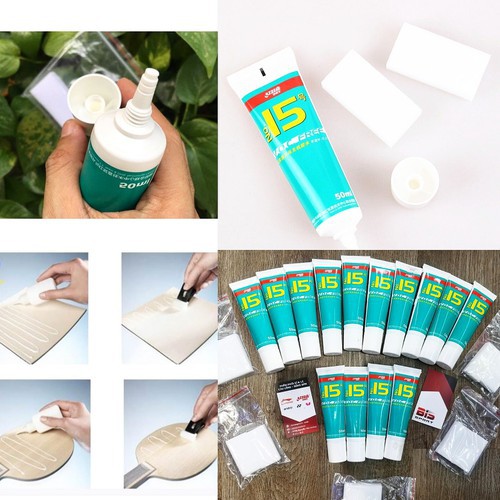 [Xỉ, lẻ, CTV] Keo dán mặt vợt bóng bàn DHS I5 lọ 50ml(Keo sữa dhs l5, keo No. 15) chính hãng