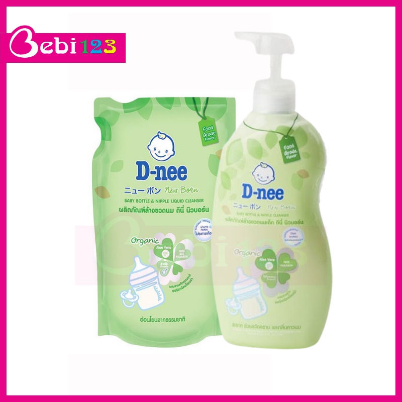 Combo nước rửa bình sữa Dnee Chai 620ml và Túi 600ml | Shopee Việt Nam