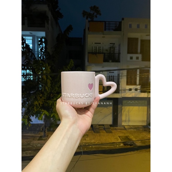 [Chính hãng] Ly Cốc Sứ Starbucks Pink Zion Mug 355ml Shopee Việt Nam