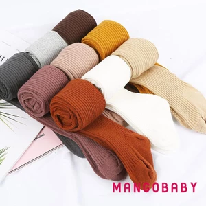 ♬Mg♪-0-4Years Thu Đông Nóng Cho Bé Tập Đi Trẻ Em Bé Gái Cotton Ấm Quần Tất Vớ Chặt