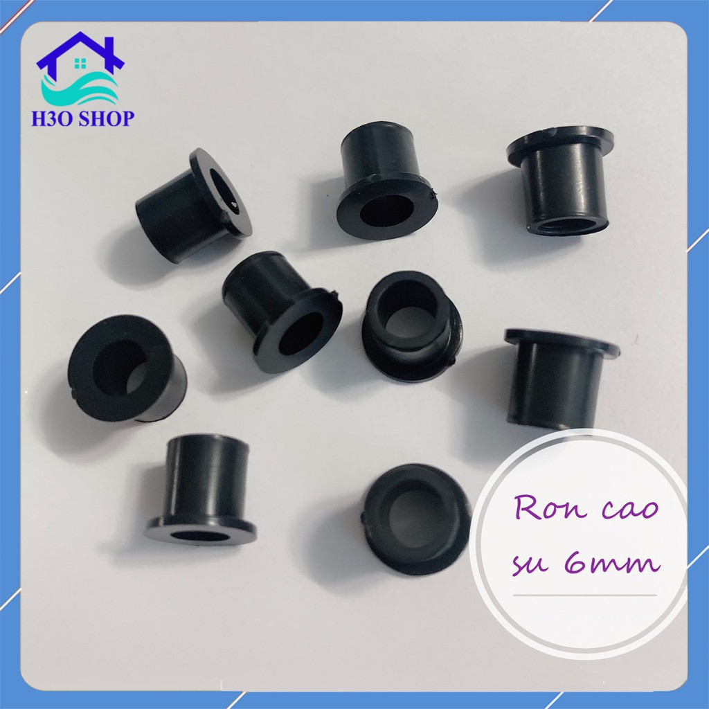 10 cái [10 cái]  Ron Cao Su Khởi Thủy 8mm Dùng Trong Hệ Thống Tưới Nhỏ Giọt, Tưới Phun Sương