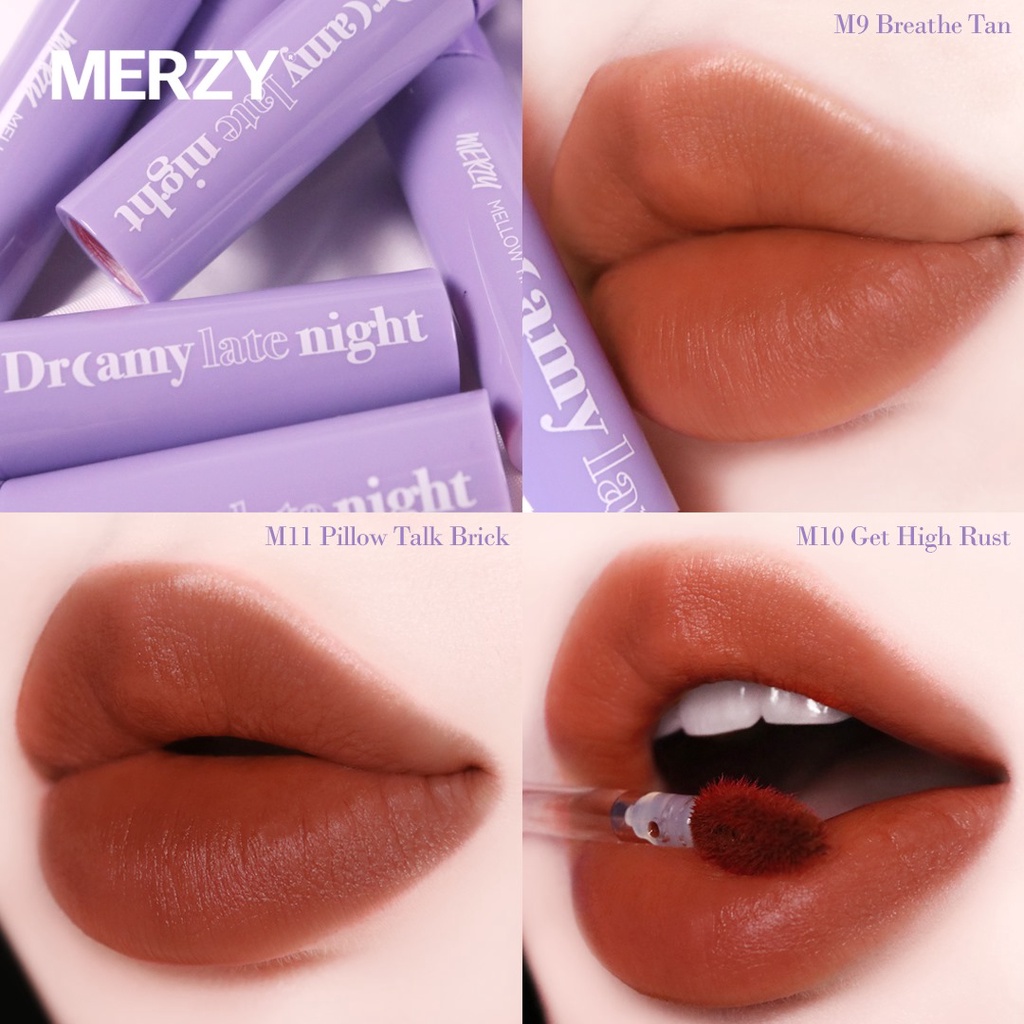 Ảnh Son kem lì Merzy Dreamy Late Night Mellow Tint 4g 4