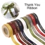 CAST Thank You Ruy Băng Trang Trí Sinh Nhật Bánh Trang Trí Quà Tặng Hoa Bao Bì Organza Ruy Băng Satin Ruy Băng