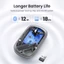 Chuột UGREEN Bluetooth không dây 2.4G và 5G Mô hình kép Chuột im lặng 4000 DPI Tay trái phải cho máy tính bảng MacBook Máy tính xách tay PC