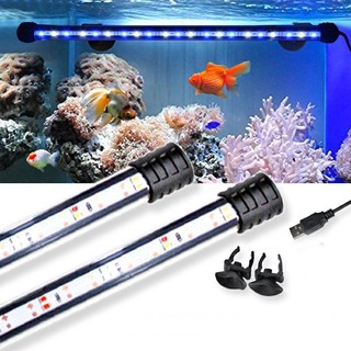 Đèn Led Hai Hàng Cổng USB 110-260V Chống Nước Dùng Cho Bể Cá