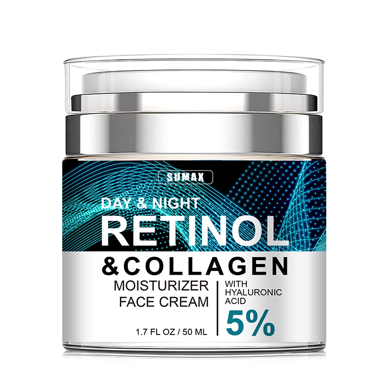 Ảnh RUOALL Kem Retinol Chứa Axit Hyaluronic Collagen Giúp Dưỡng Ẩm Nâng Cơ Mặt Chống Lão Hóa Và Nếp Nhăn Cho Nam Và Nữ 50G 1