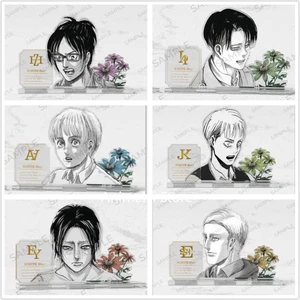 Mô Hình Nhân Vật Armin Levi Erwin Eren Trong Attack on Titan Bằng Acrylic Trang Trí Bàn Làm Việc