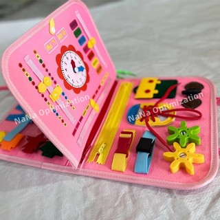 Bảng Học Tập Montessori Học Cách Mặc Và Tự Chăm Sóc Quần Áo Đồ Chơi Giáo Dục Sớm Cho Bé Từ 2-3 Tuổi