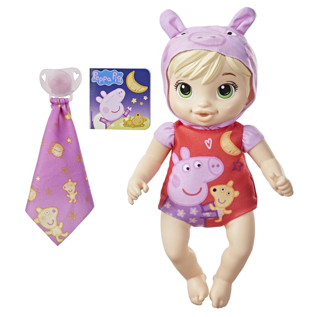 Búp bê Peppa Baby Alive Naughty Baby Goodnight F2387