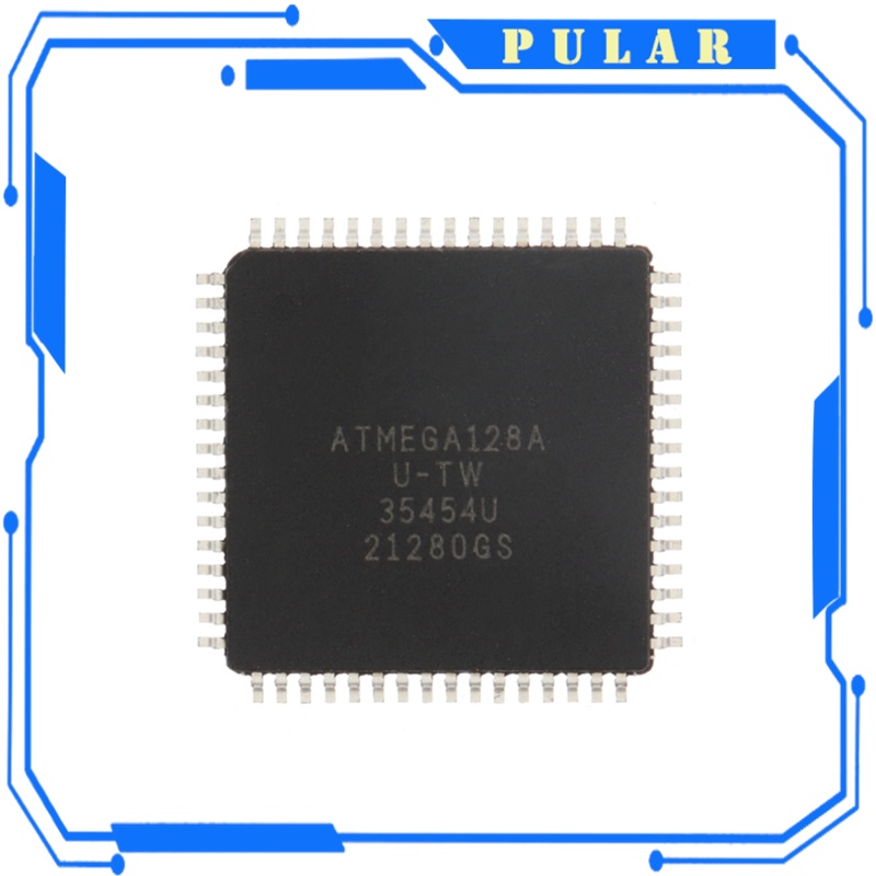 Bảng Mạch Điều Khiển ATMEGA128A-AU ATMEGA128A ATMEGA128 8-bit Kèm Bộ ...