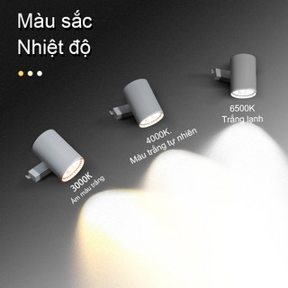 đèn rọi ray led COB đèn chiếu trần nhà, Đèn Ống Bơ for cửa hàng,đèn spotlight, Phòng khách trang trí nhà cửa, đèn soi tranh, ray nam châm 220v, BH 2 năm
