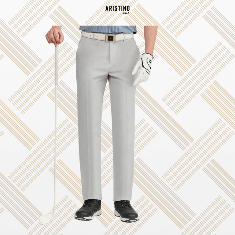 Quần âu nam ARISTINO GOLF dáng golf fit ống suông rộng thoải mái - ATRG1002 — ảnh 1