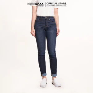Quần Jean Nữ Dáng Ôm Chất Cotton Co Giãn Thoải Mái N&M Thương Hiệu NINOMAXX 2206051