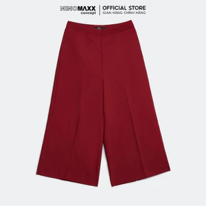 Quần Đỏ Culottes nữ ống suông thời trang N&M 1812156