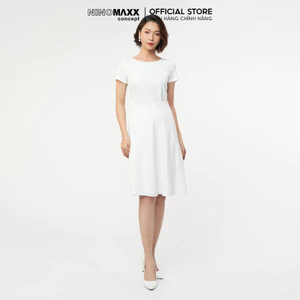 Đầm Nữ Ôm Eo Đầm Trơn Thanh Lịch N&M NINOMAXX 2003106
