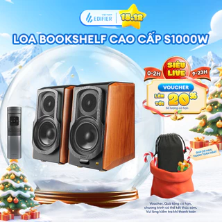 Loa Hi-fi Bookself không dây EDIFIER S1000W | Công suất 120W | 5,5" (Mid-Range/Bass)+1" (Treble) | Bảo Hành 15 Tháng