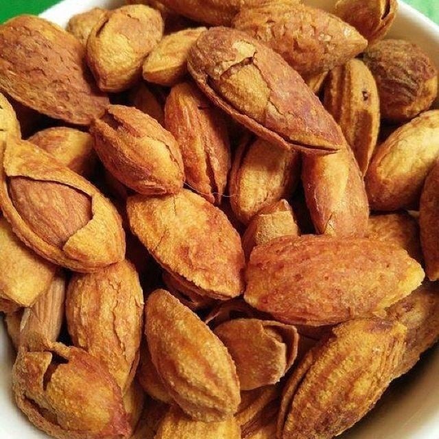 Hạnh Nhân Rang Bơ 500g Giòn Béo Thơm Bơ, Hạt Dinh Dưỡng Ăn Vặt Healthy