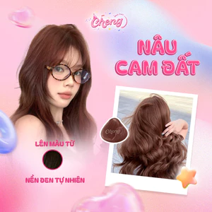Thuốc Nhuộm Tóc Màu NÂU CAM ĐẤT Không Tẩy | Chenglovehair, Chenglovehairs