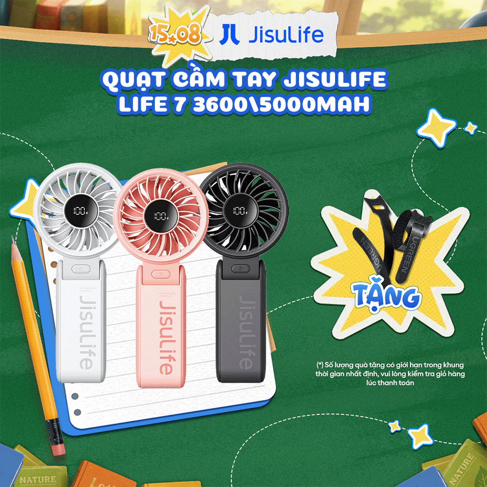 Quạt Jisulife Life 7 tổng quan