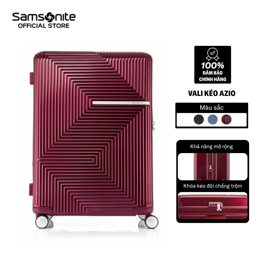 Vali kéo Samsonite Azio Spinner EXP
