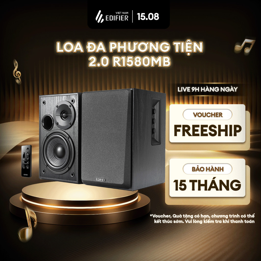 Loa bookshelf EDIFIER R1580MB