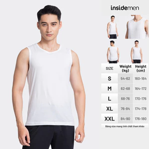 Combo Áo Ba Lỗ Tanktop Chất Liệu Cao Cấp Mềm Mịn, Thoáng Khí Insidemen ITL001EXP