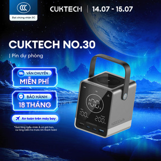 Pin dự phòng CUKTECH No.30 40.000mAh Power Bank 300W 2C2A – P01CT | Bảo hành 18 tháng