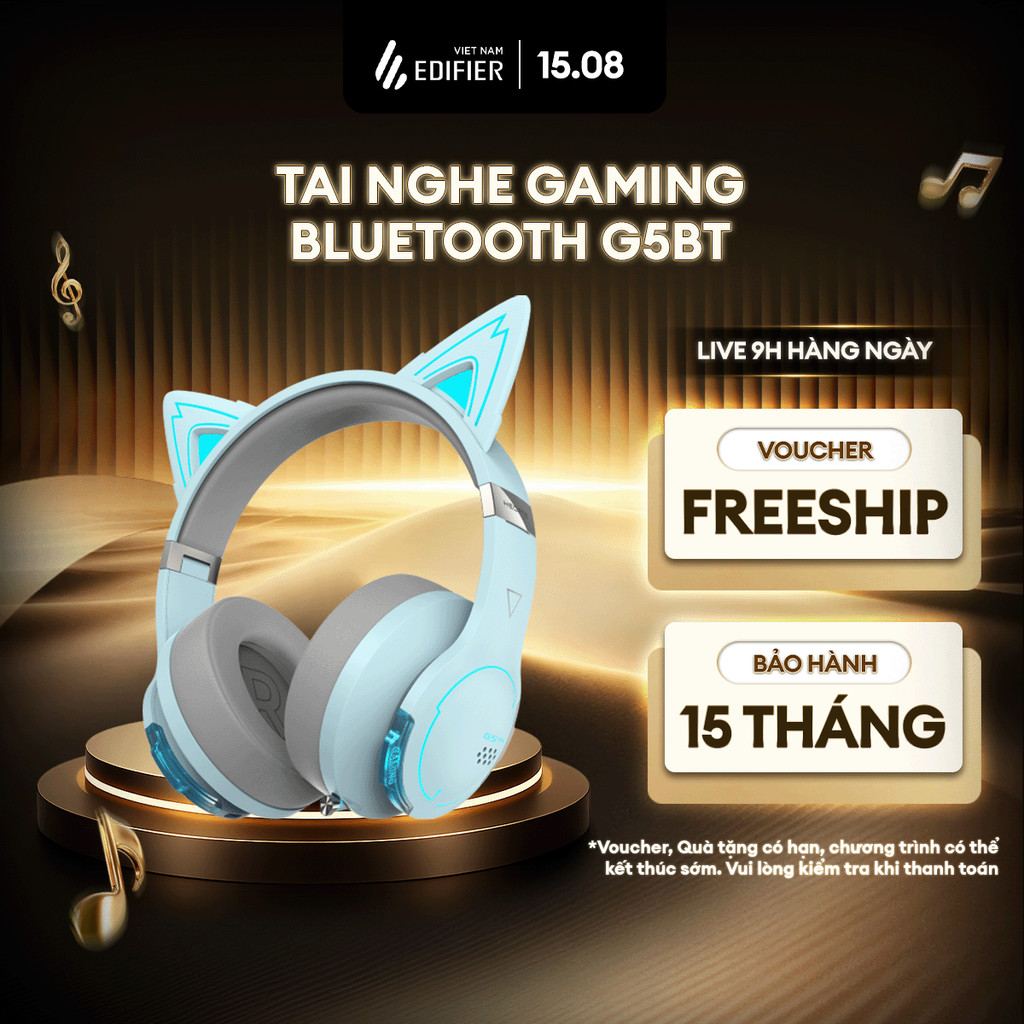 Tai nghe gaming EDIFIER HECATE G5BT