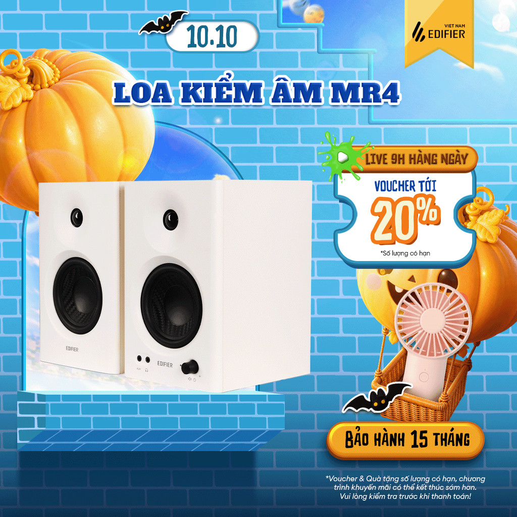 Bộ Loa Kiểm Âm EDIFIER MR4/ MR3/ MR4 MKII/ MR5 | Công Suất 42W | Tweeter Vòm 1 inch | Bảo Hành 15 Tháng