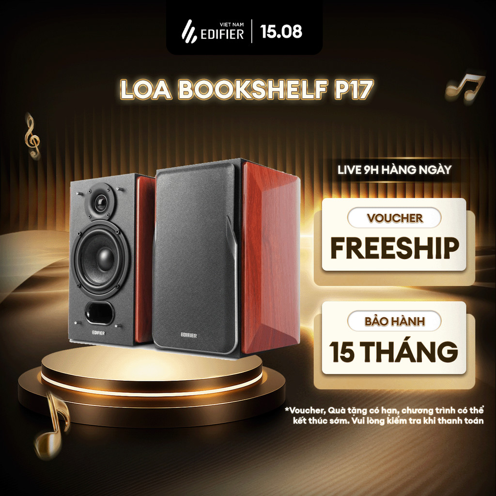 Loa bookshelf thụ động EDIFIER P17