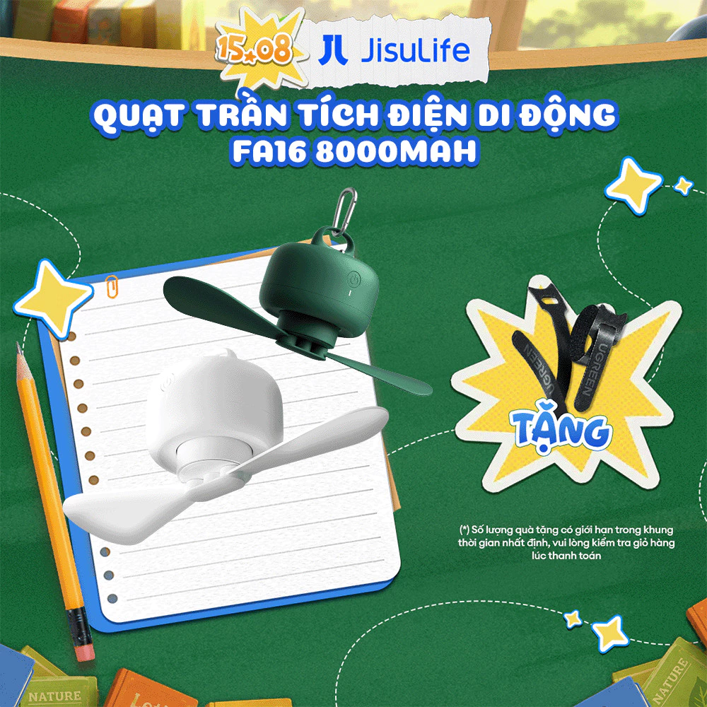 Quạt Jisulife FA16 treo di động