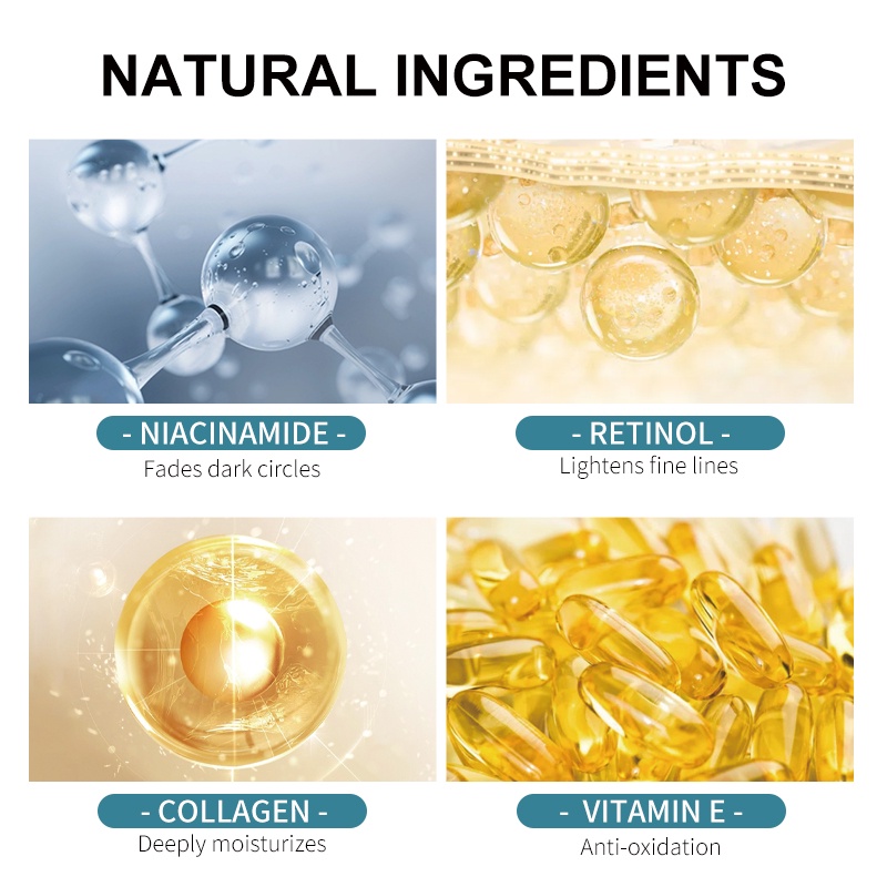 Mô tả RUOALL Kem Retinol Chứa Axit Hyaluronic Collagen Giúp Dưỡng Ẩm Nâng Cơ Mặt Chống Lão Hóa Và Nếp Nhăn Cho Nam Và Nữ 50G - 6