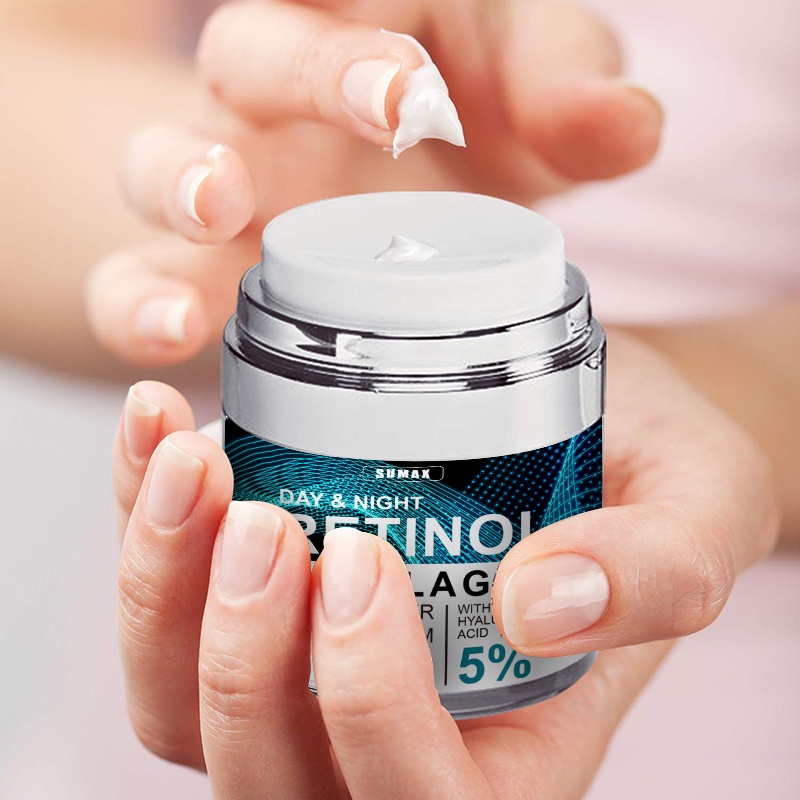 Mô tả RUOALL Kem Retinol Chứa Axit Hyaluronic Collagen Giúp Dưỡng Ẩm Nâng Cơ Mặt Chống Lão Hóa Và Nếp Nhăn Cho Nam Và Nữ 50G - 7