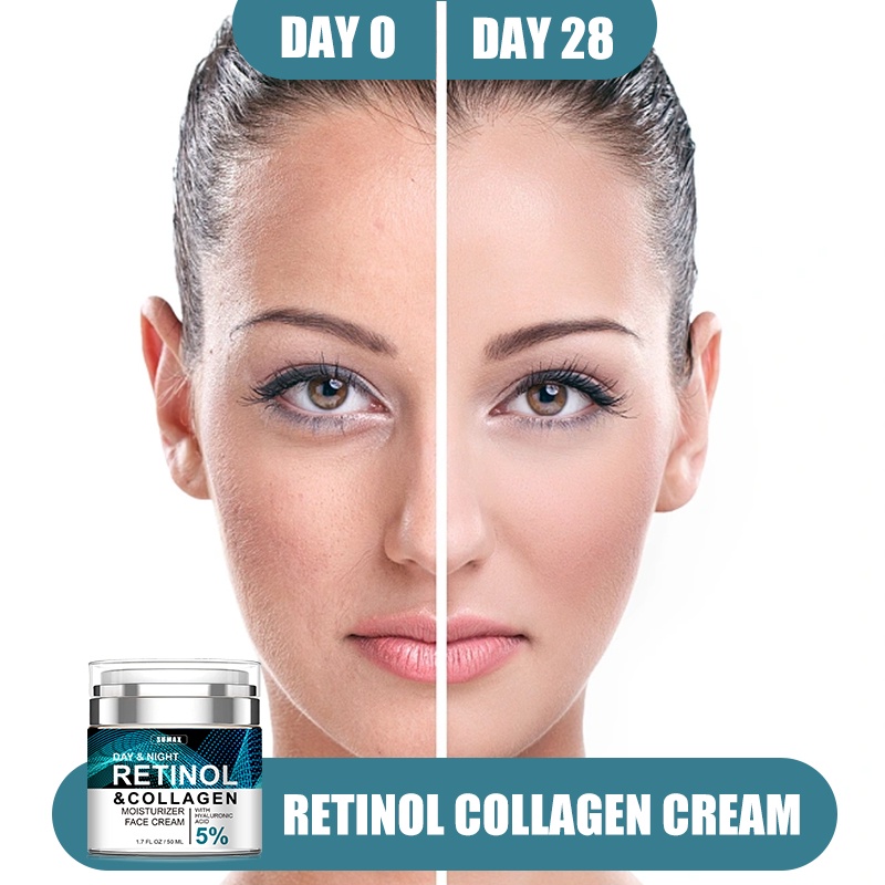 Mô tả RUOALL Kem Retinol Chứa Axit Hyaluronic Collagen Giúp Dưỡng Ẩm Nâng Cơ Mặt Chống Lão Hóa Và Nếp Nhăn Cho Nam Và Nữ 50G - 5