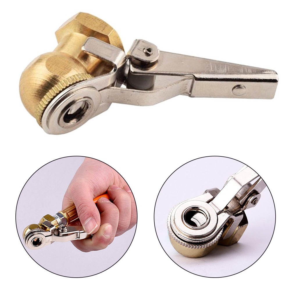 1 Cái 1 / 4\ '\' Xe Ống Barb Kẹp Bóng Lốp Bơm Hơi Van Kết Nối
