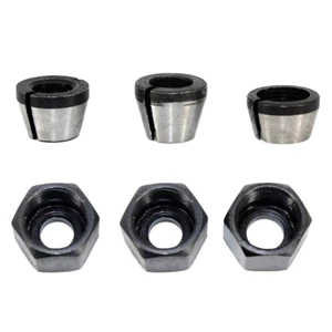Bộ chuyển đổi kẹp Collet 6mm / 6.35mm / 8mm có đai ốc để khắc máy cắt tỉa