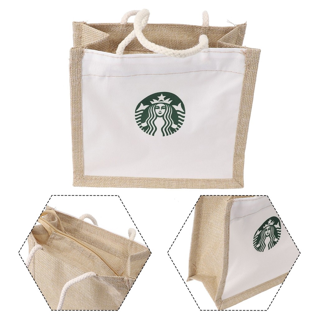Túi tote vải starbucks Túi tote