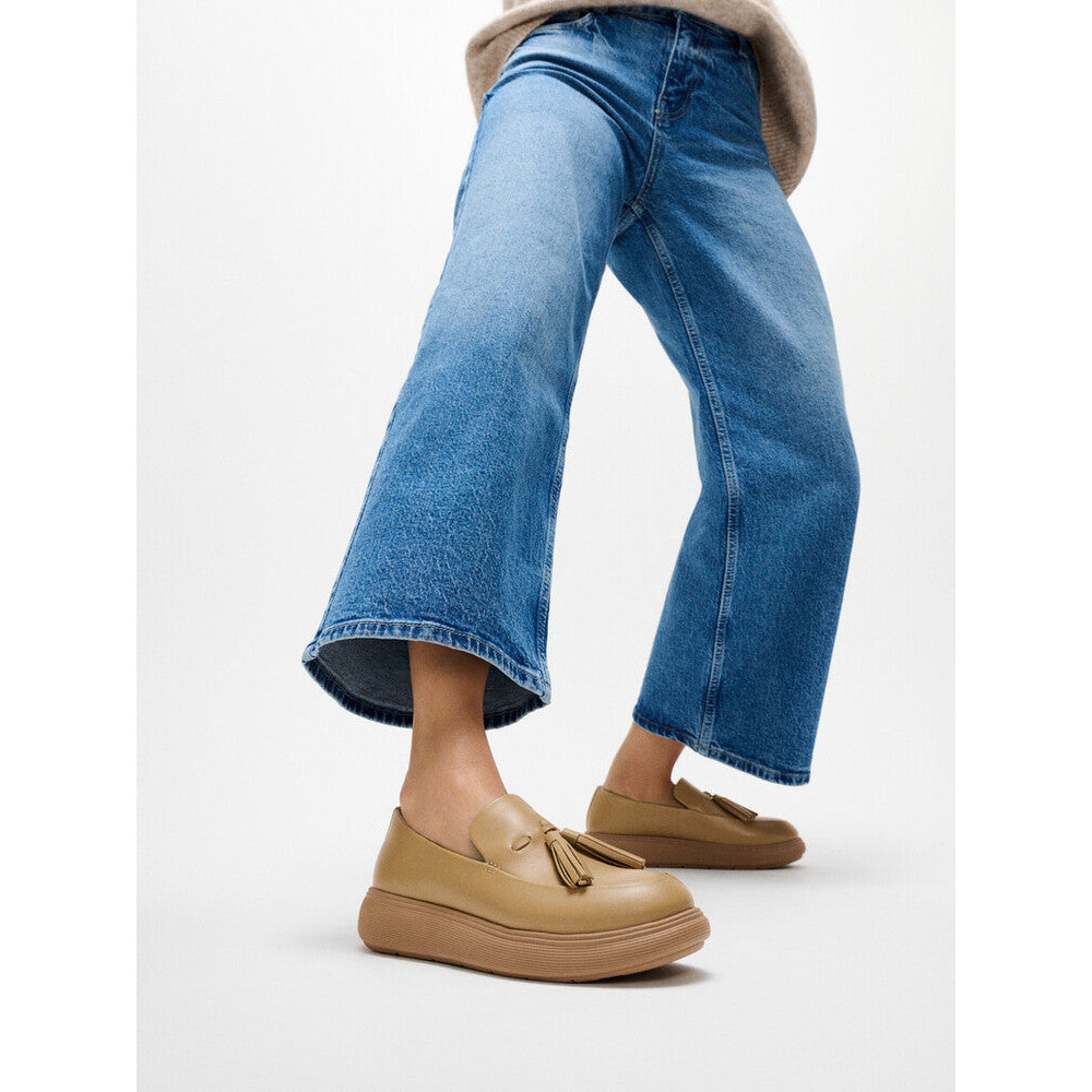 Giày Loafer Nữ iQ-COMFF TASSEL LEATHER E2X-040