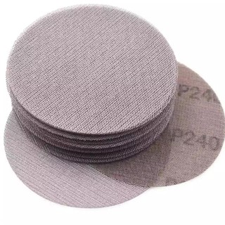 [FUXIN] 10 tờ Đĩa chà nhám lưới 5 Inch Giấy nhám bụi 80 đến 600 Grit