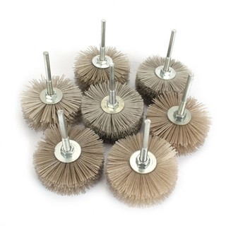 [FUXIN] Đầu mài bàn chải bánh xe Nylon mài mòn 80-600Grit Đánh bóng đồ gỗ