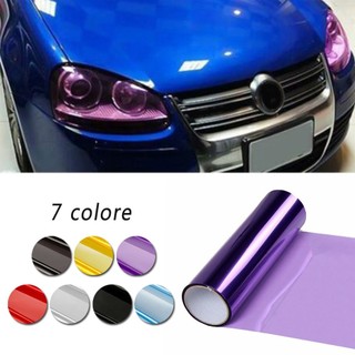 [HOT] Phim Vinyl Bọc Đề Can Đèn Pha Ô Tô Đèn Hậu Sương Mù Dán Tint