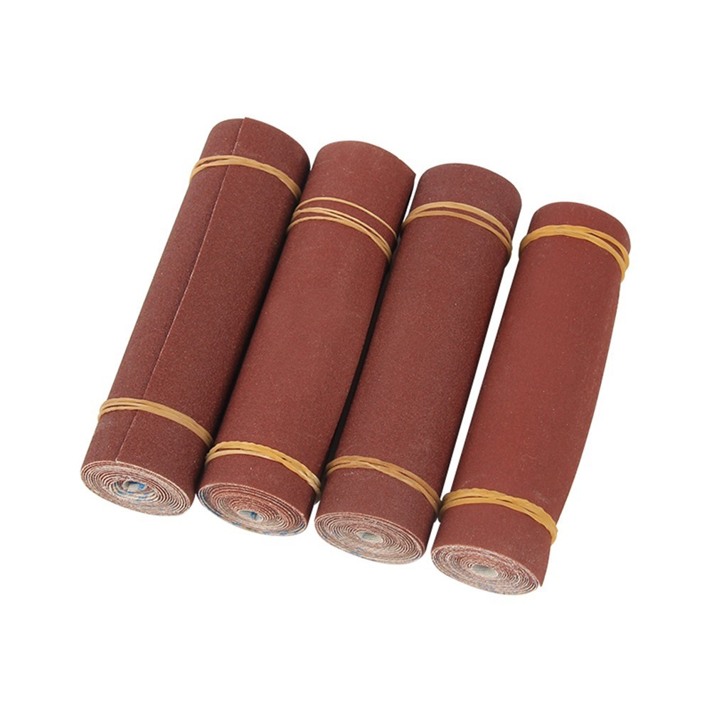[Smellshi] 1 Cuộn 1M 80-600 Grit Giấy nhám đánh bóng cuộn vải Emery cho dụng cụ mài