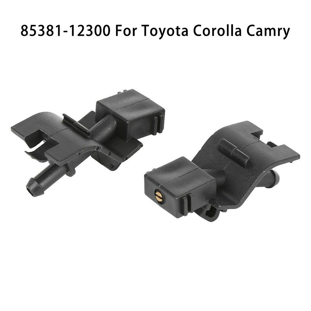 ⭐ GIẢM GIÁ LỚN⭐ 2 chiếc 85381-12300 Vòi phun nước rửa kính chắn gió cho Toyota For Corolla [vn]
